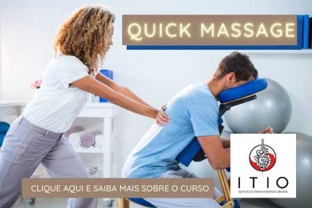 Curso de Quick MassageCurso Técnico de Massoterapia